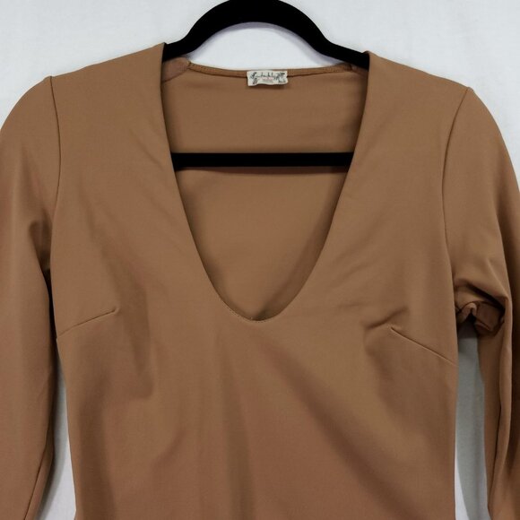 Free People Intimately Close Call Duo Bodysuit Womens Medium Shaping Mesh Lined - Picture 4 of 14